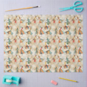 Papier Mousseline Danseurs Abstraits (Artisanat)