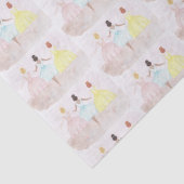 Papier Mousseline Danseurs de ballet de pointe (Détail)