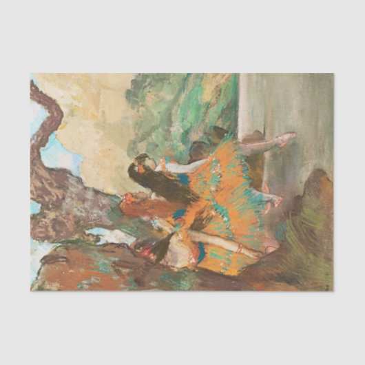 Papier Mousseline Danseurs de ballet, Degas Art (Recto)
