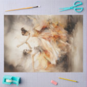 Papier Mousseline Danseurs de ballet Whimsical Decoupage (Artisanat)