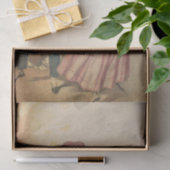 Papier Mousseline Danseurs folkloriques (Cadeau)