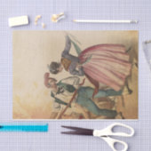 Papier Mousseline Danseurs folkloriques (Artisanat)