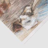Papier Mousseline Danseuse de ruban bleu, Edgar Degas (Détail)