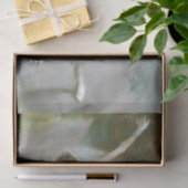 Papier Mousseline Danseuse en Degré Vert, Découpage Art (Cadeau)