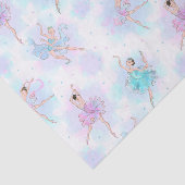 Papier Mousseline Danseuses de ballet pastel (Détail)