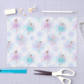 Papier Mousseline Danseuses de ballet pastel (Artisanat)