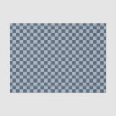 Papier Mousseline Dark Blue Checker Checkerboard Checkered 00s 90s (Recto)