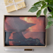 Papier Mousseline Dark Knight of Flame (Cadeau)