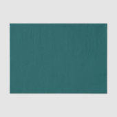 Papier Mousseline Dark Teal Solid Color (Recto)