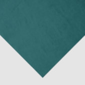Papier Mousseline Dark Teal Solid Color (Détail)