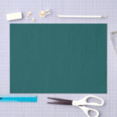 Papier Mousseline Dark Teal Solid Color (Artisanat)