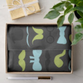 Papier Mousseline Dashing Little Man Mustache Party (Cadeau)