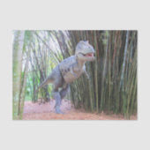 Papier Mousseline Daspletosaur - Dinosaure Papier Tissu (Recto)