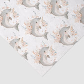 Papier Mousseline Dauphin mignon (Détail)
