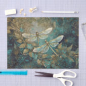 Papier Mousseline Dazzling Dragonflies, Gossamer Wings (Artisanat)