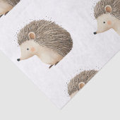 Papier Mousseline De mignons hérissons (Détail)