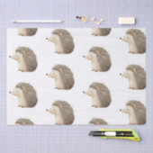 Papier Mousseline De mignons hérissons (Artisanat)