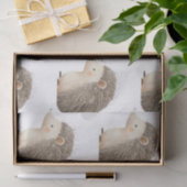 Papier Mousseline De mignons hérissons (Cadeau)