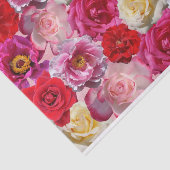 Papier Mousseline de nombreux papiers rose (Détail)