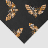 Papier Mousseline Death's Head Moth Pattern (Détail)