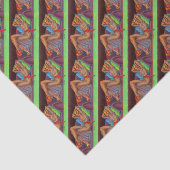 Papier Mousseline début des années 1940 Belle petite épingle (Détail)