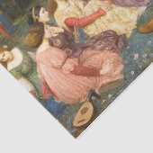 Papier Mousseline Decameron par John William Waterhouse (Détail)