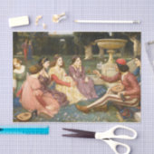 Papier Mousseline Decameron par John William Waterhouse (Artisanat)