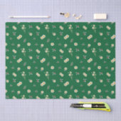 Papier Mousseline Décembre Mois de naissance Fleurs Narcisse Holly (Artisanat)