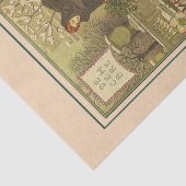 Papier Mousseline Décembre par Eugene Grasset (Détail)