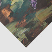 Papier Mousseline Déchet de miel et découpage Pittoresque de lavande (Détail)