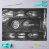 Papier Mousseline Déchets gothiques : Découpage de la cathédrale noi (Artisanat)