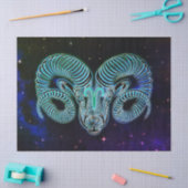 Papier Mousseline déchirer le papier tissu zodiaque du bélier (Artisanat)