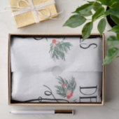 Papier Mousseline Deck de Noël Les couloirs avec des Bowls de Frosti (Cadeau)