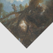 Papier Mousseline Déclaration d'amour de Nicolas Lancret (Détail)