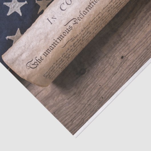 Papier Mousseline Déclaration d'indépendance