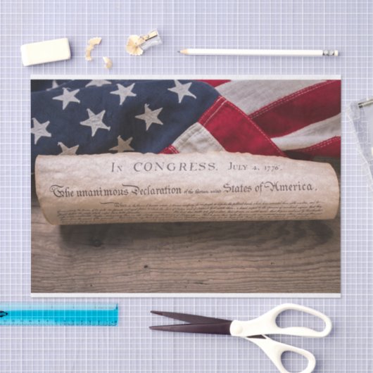 Papier Mousseline Déclaration d'indépendance (Artisanat)