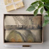 Papier Mousseline Déco de Fille Flapper des années 1920 (Cadeau)