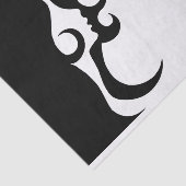 Papier Mousseline Deco mod woman (Détail)