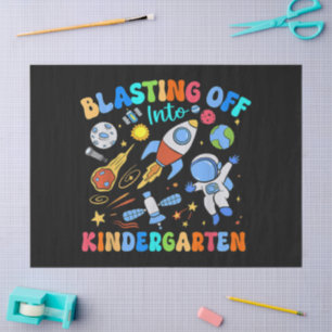 Papier Mousseline Décollage en maternelle Retour à l'école