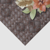 Papier Mousseline Décor académique en cuir 3D (Détail)