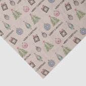 Papier Mousseline Décor Art déco moderne décoration artisanale vinta (Détail)