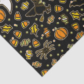 Papier Mousseline Décor de fête d'Halloween (Détail)