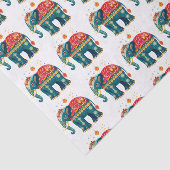 Papier Mousseline Décor du Festival hindou (Détail)