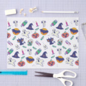 Papier Mousseline Décor motif d'Halloween (Artisanat)