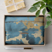 Papier Mousseline Décor rustique de Bohême Occidentale (Cadeau)