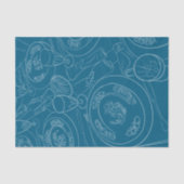 Papier Mousseline Décoration de table pour brunch (Recto)