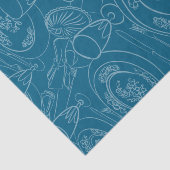 Papier Mousseline Décoration de table pour brunch (Détail)