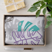 Papier Mousseline décoration papier feuille (Cadeau)