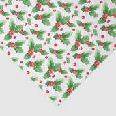 Papier Mousseline Décorations de Noël d'aquarelle et de nouvelle (Détail)