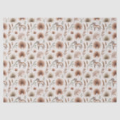 Papier Mousseline Decorative pattern featuring brown deer (Recto)